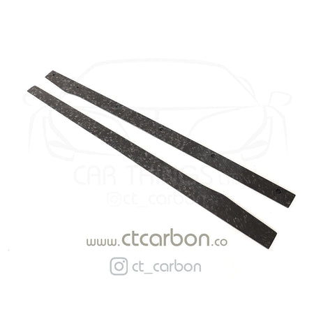CT CARBON Side Skirts MERCEDES C63/C63S W205 COUPE & SALOON FORGED CARBON FIBRE SIDE SKIRTS - D STYLE