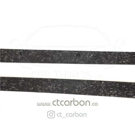 CT CARBON Side Skirts MERCEDES C63/C63S W205 COUPE & SALOON FORGED CARBON FIBRE SIDE SKIRTS - D STYLE