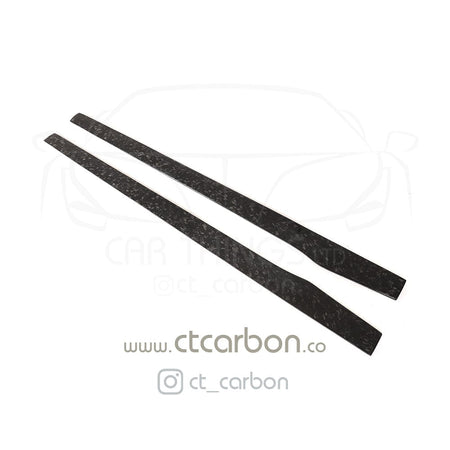 CT CARBON Side Skirts MERCEDES C63/C63S W205 COUPE & SALOON FORGED CARBON FIBRE SIDE SKIRTS - D STYLE