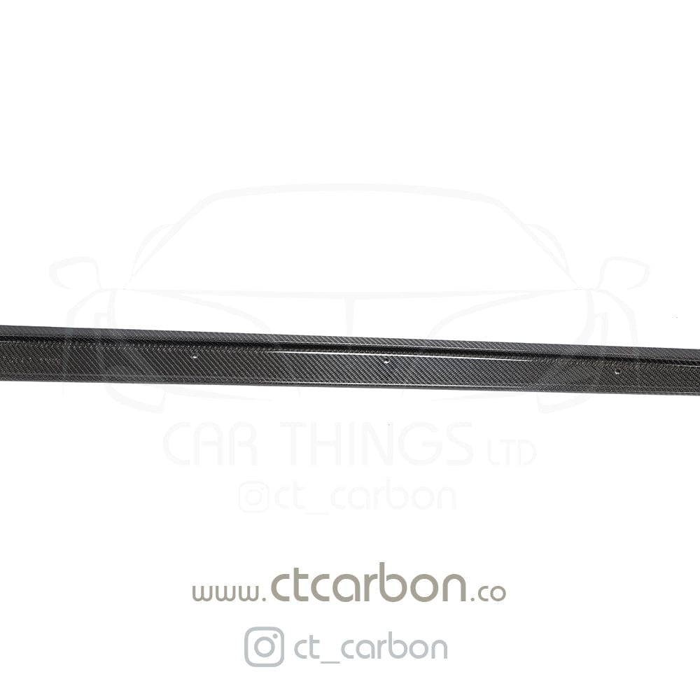 CT CARBON Side Skirts TOYOTA SUPRA A90 CARBON FIBRE SIDE SKIRTS - CT CARBON