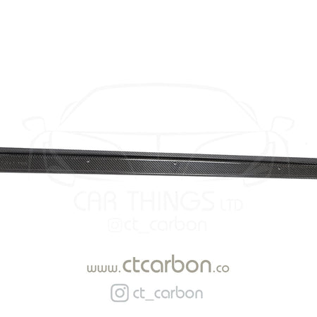CT CARBON Side Skirts TOYOTA SUPRA A90 CARBON FIBRE SIDE SKIRTS - CT CARBON