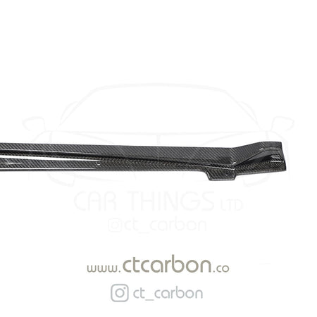 CT CARBON Side Skirts TOYOTA SUPRA A90 CARBON FIBRE SIDE SKIRTS - CT CARBON