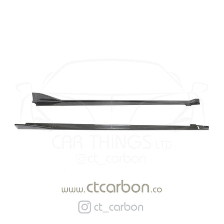 CT CARBON Side Skirts TOYOTA SUPRA A90 CARBON FIBRE SIDE SKIRTS - CT CARBON