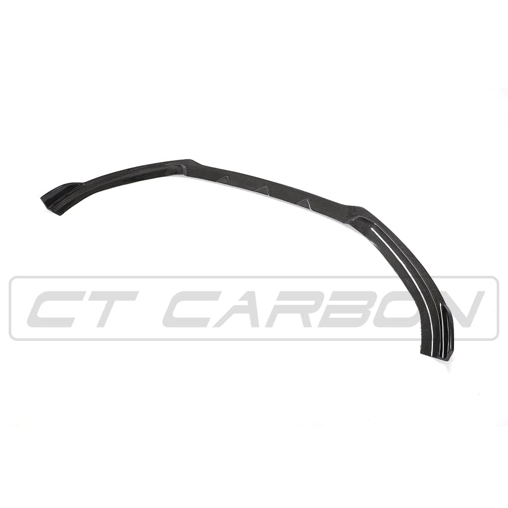 CT CARBON Splitter AUDI A3 S-LINE & S3 FACELIFT SALOON 8V CARBON FIBRE SPLITTER