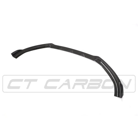 CT CARBON Splitter AUDI A3 S-LINE & S3 FACELIFT SALOON 8V CARBON FIBRE SPLITTER