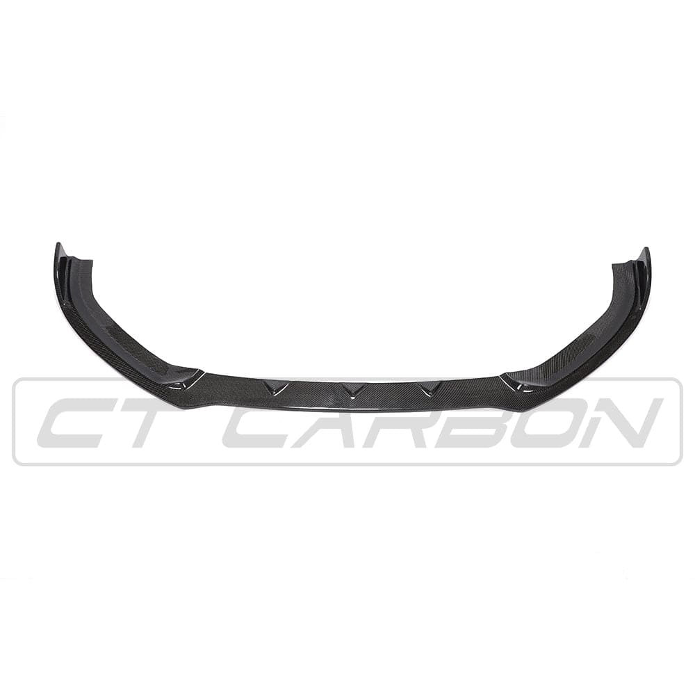 CT CARBON Splitter AUDI A3 S-LINE & S3 FACELIFT SALOON 8V CARBON FIBRE SPLITTER