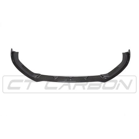 CT CARBON Splitter AUDI A3 S-LINE & S3 FACELIFT SALOON 8V CARBON FIBRE SPLITTER