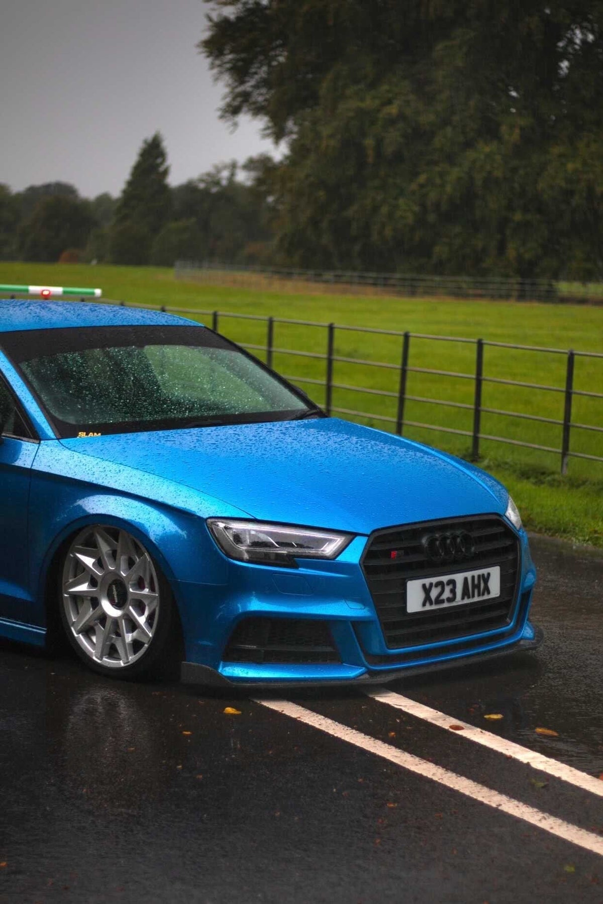 CT CARBON Splitter AUDI A3 S-LINE & S3 FACELIFT SALOON 8V CARBON FIBRE SPLITTER