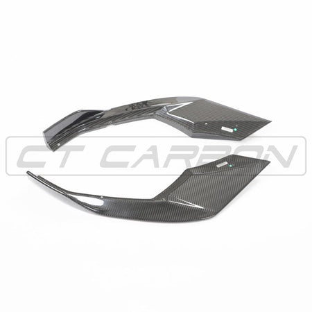 CT CARBON SPLITTER AUDI A3/S3 8Y 2020+ CARBON FIBRE SPLITTER - CT DESIGN