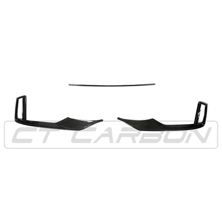 CT CARBON Splitter AUDI RS3 8V FACELIFT CARBON FIBRE BUMPER TRIM