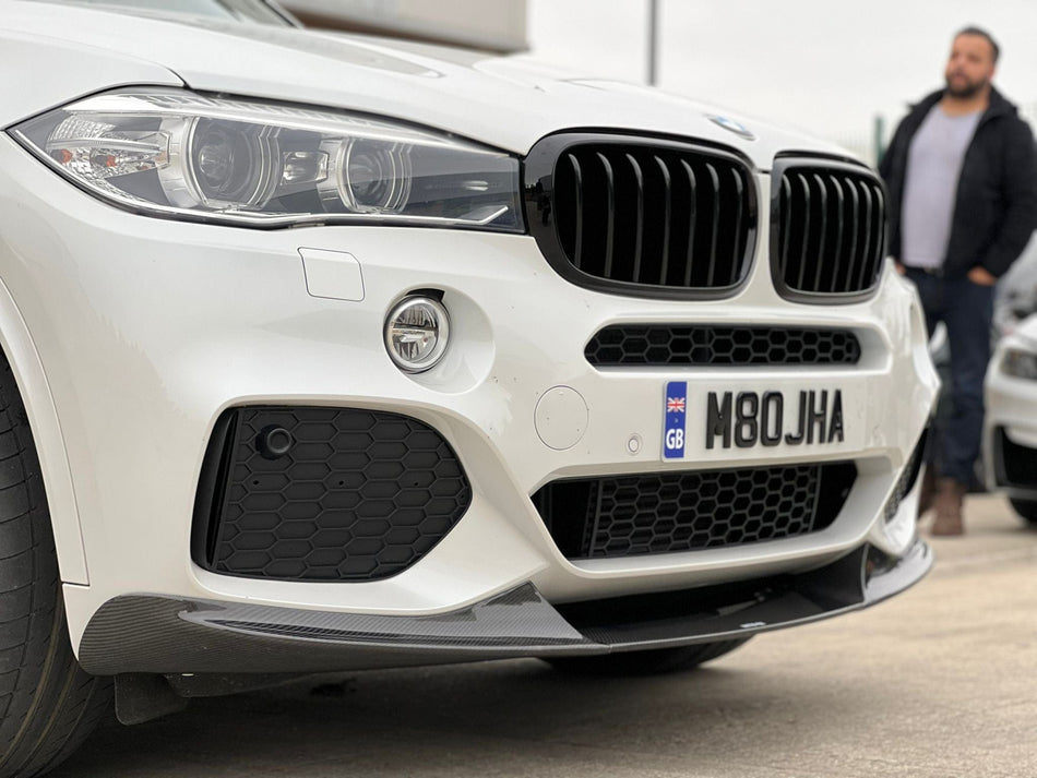 CT CARBON Splitter BMW F15 X5 CARBON FIBRE SPLITTER - MP STYLE
