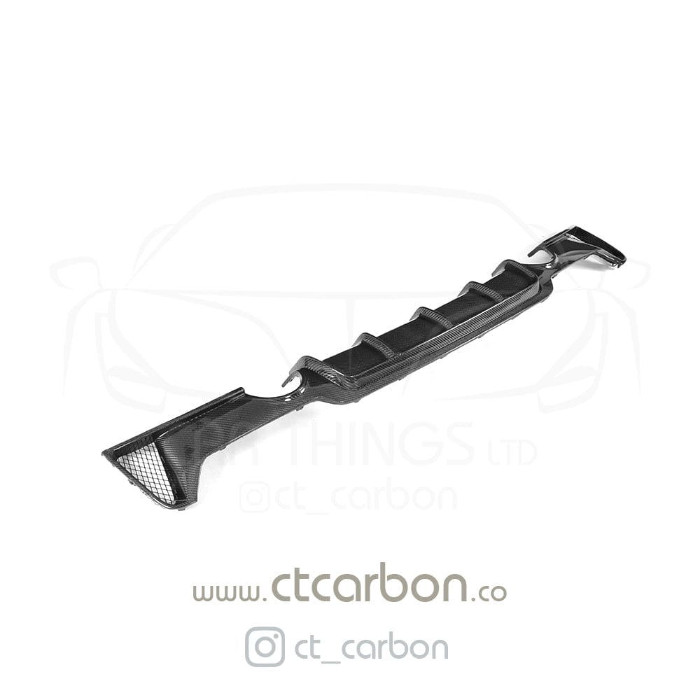 CT CARBON Splitter BMW F32 4 SERIES COUPE FULL CARBON FIBRE KIT - MP STYLE