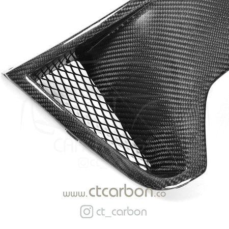 CT CARBON Splitter BMW F32 4 SERIES COUPE FULL CARBON FIBRE KIT - MP STYLE