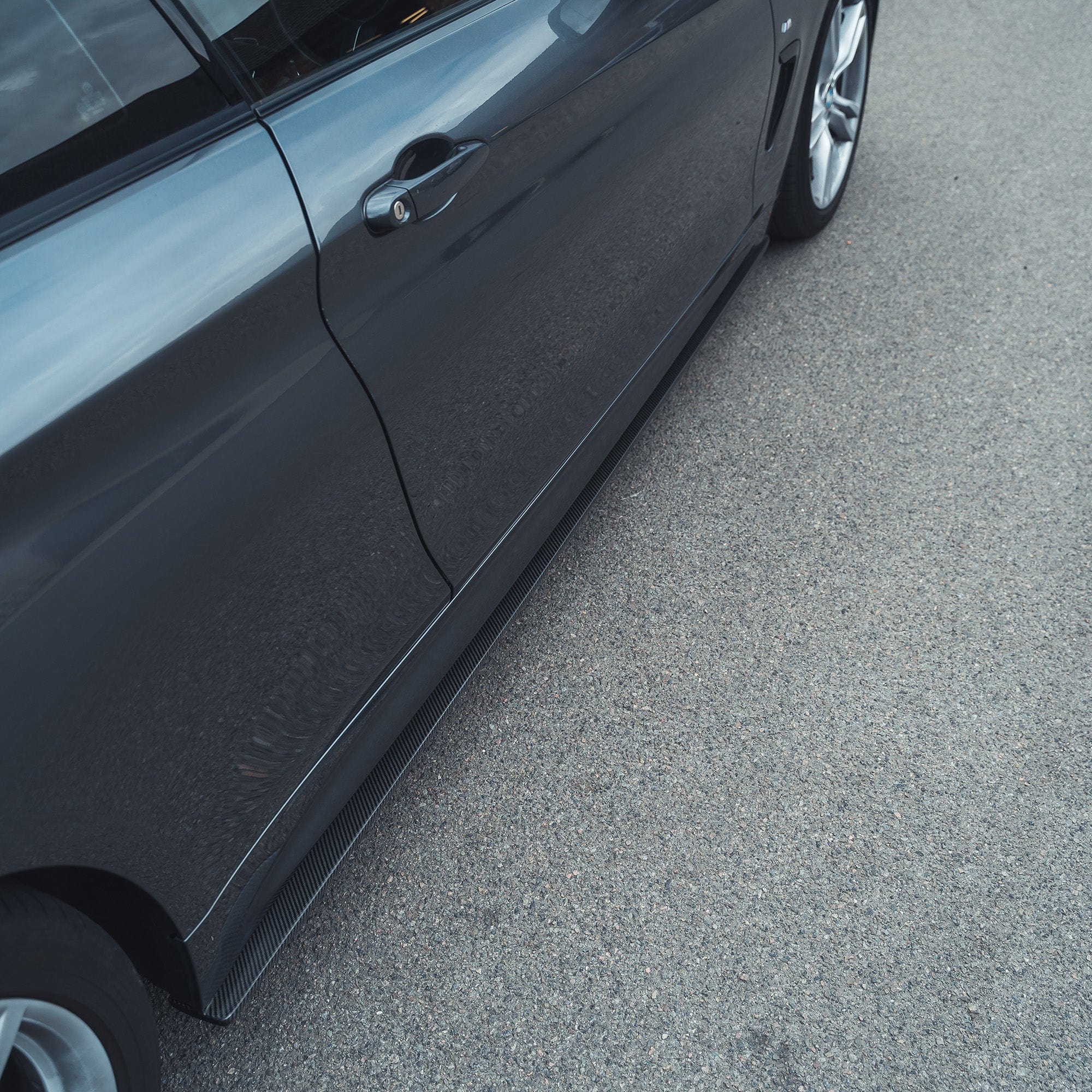 CT CARBON Splitter BMW F32 4 SERIES COUPE FULL CARBON FIBRE KIT - MP STYLE