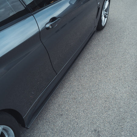 CT CARBON Splitter BMW F32 4 SERIES COUPE FULL CARBON FIBRE KIT - MP STYLE