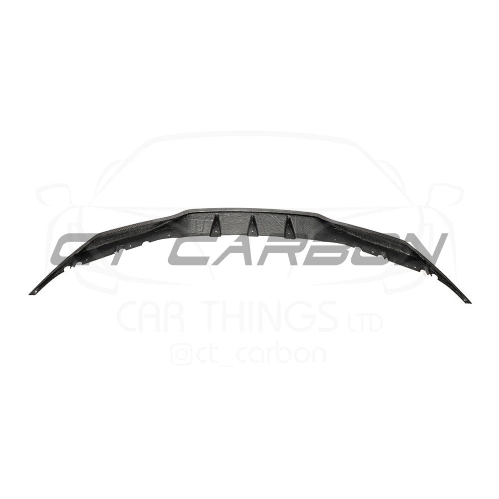BMW F90 M5 & M5C COMPETITION CARBON FIBRE SPLITTER - R STYLE-Splitter-CT CARBON-CT Carbon - High-quality carbon fiber and gloss black aerodynamic parts for premium sports and luxury vehicles.