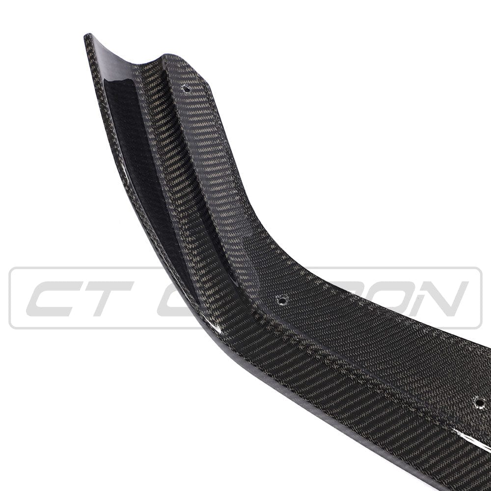CT CARBON Splitter BMW M2 F87 CARBON FIBRE SPLITTER - CS STYLE
