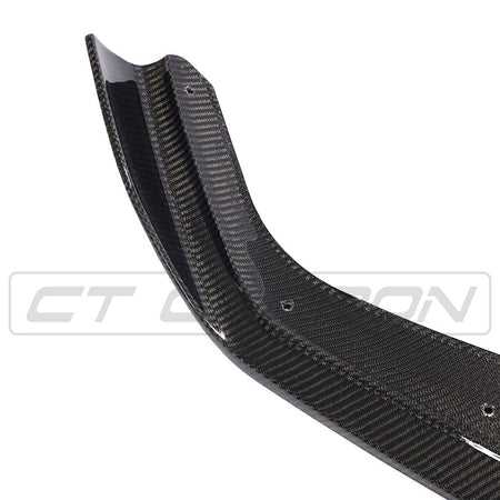 CT CARBON Splitter BMW M2 F87 CARBON FIBRE SPLITTER - CS STYLE