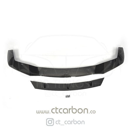 CT CARBON Splitter BMW M2 F87 N55(OG) CARBON FIBRE SPLITTER - V-STYLE