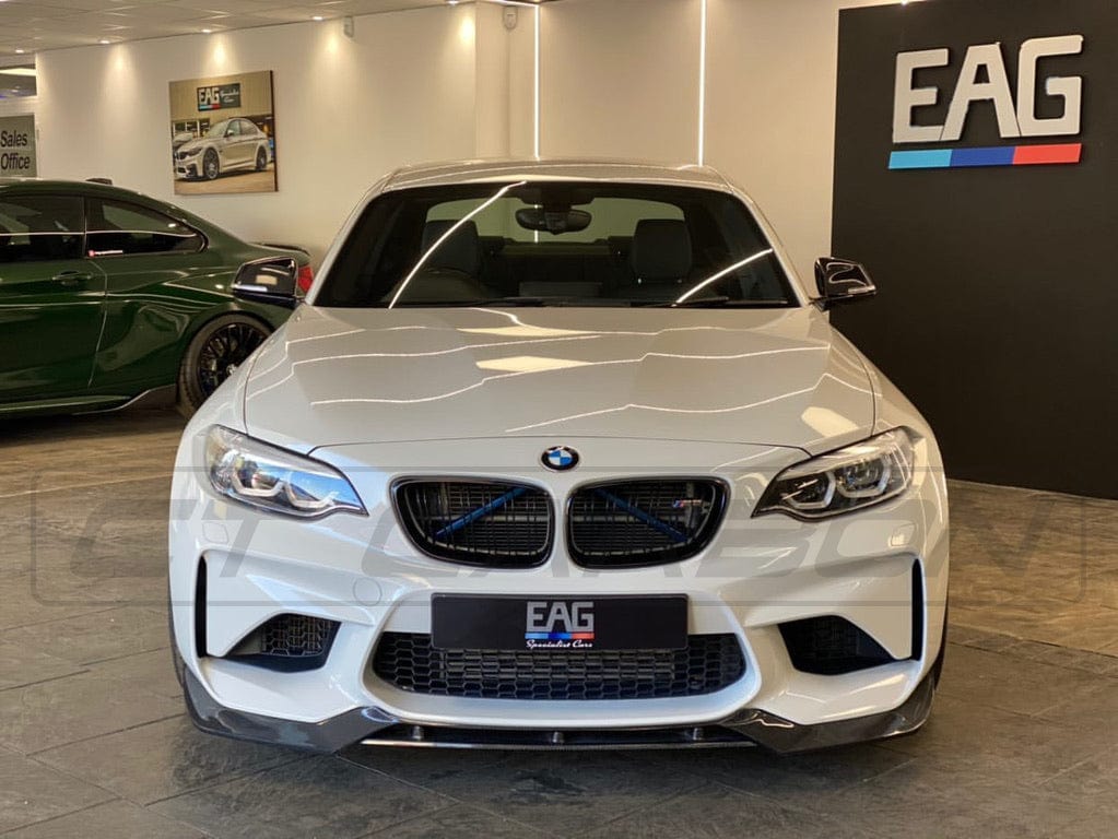 CT CARBON Splitter BMW M2 F87 N55(OG) CARBON FIBRE SPLITTER - V-STYLE