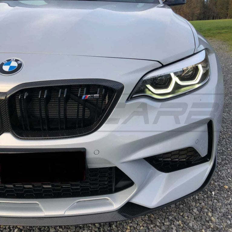 CT CARBON Splitter BMW M2C F87C CARBON FIBRE GRILLE
