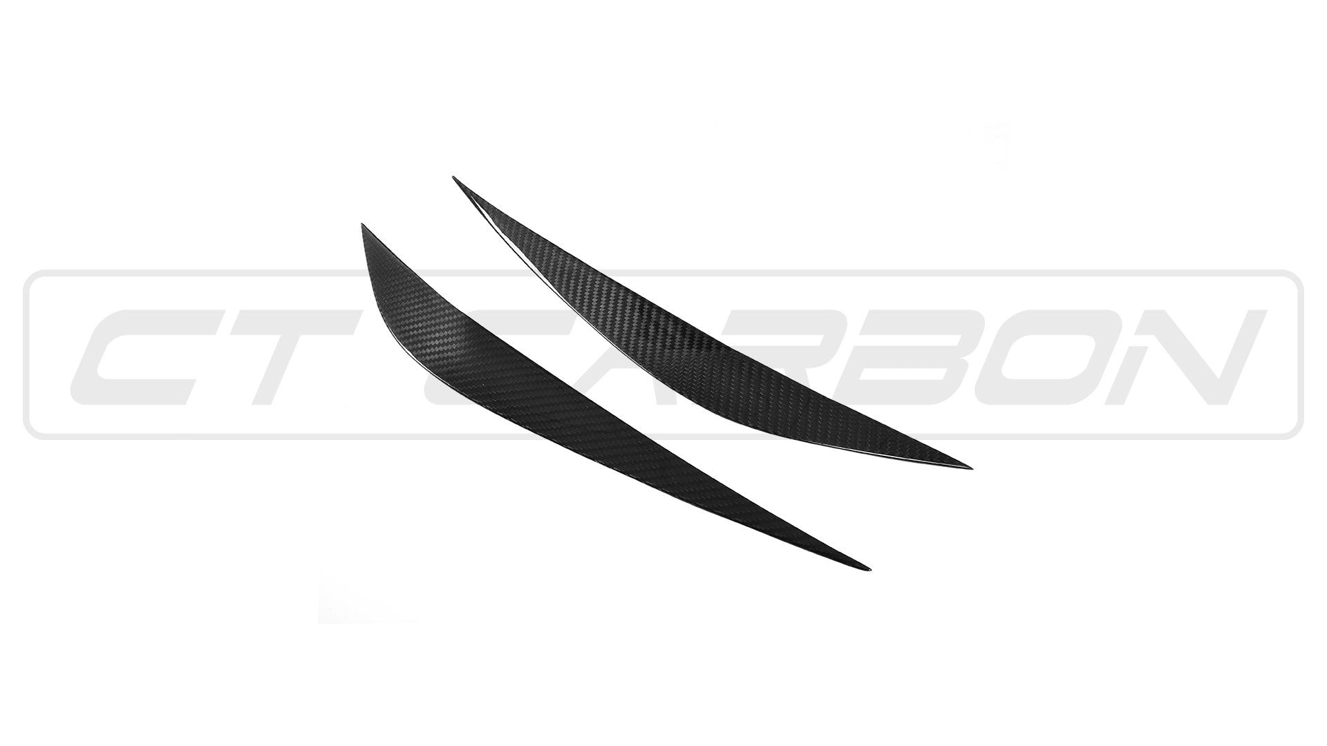 CT CARBON Splitter BMW M3/M4 (F80 F82 F83) CARBON FIBRE EYE LIDS