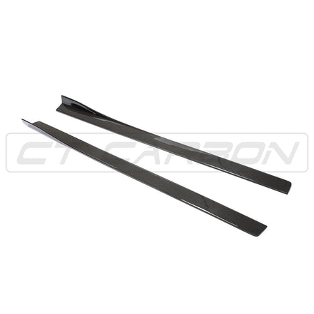 CT CARBON Splitter BMW M3/M4 (F80 F82 F83) CARBON FIBRE SIDE SKIRTS - 3D STYLE