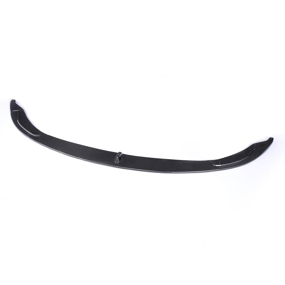BMW M3/M4 (F80 F82 F83) CARBON FIBRE SPLITTER (NO CANARDS) - MP STYLE-Splitter-CT CARBON-CT Carbon - High-quality carbon fiber and gloss black aerodynamic parts for premium sports and luxury vehicles.