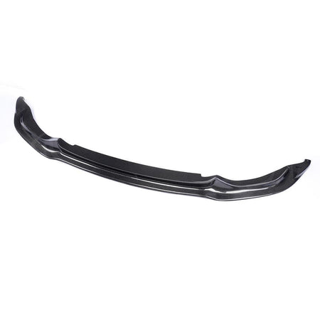 BMW M3/M4 (F80 F82 F83) CARBON FIBRE SPLITTER - V STYLE-Splitter-CT CARBON-CT Carbon - High-quality carbon fiber and gloss black aerodynamic parts for premium sports and luxury vehicles.