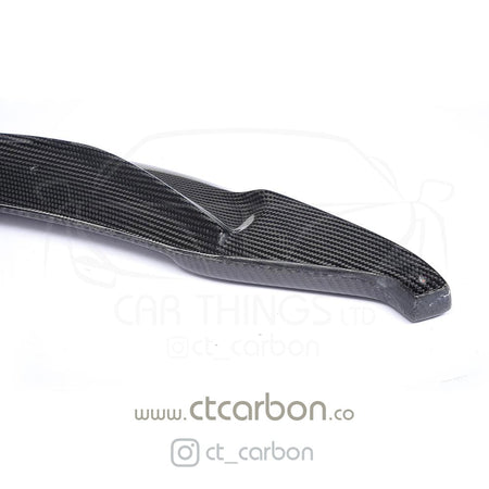 CT CARBON Splitter BMW M4 (F82) COUPE FULL CARBON FIBRE KIT - V STYLE