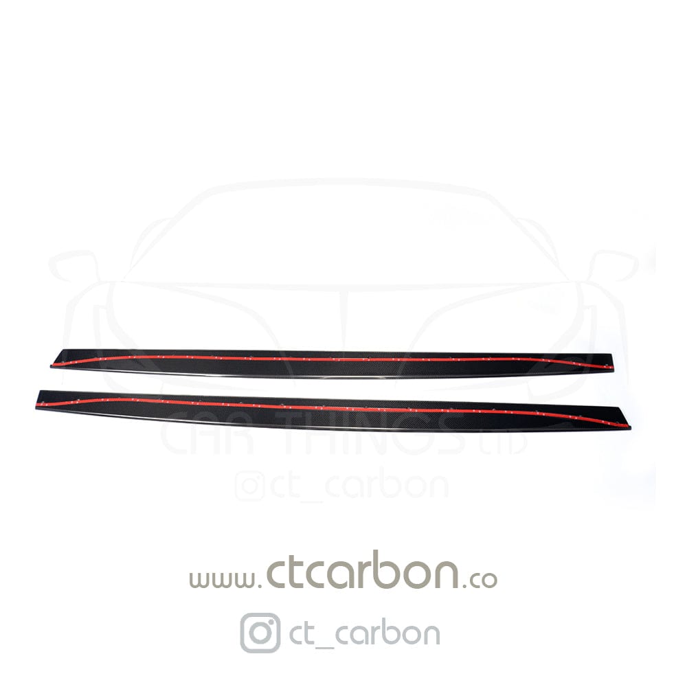 CT CARBON Splitter BMW M4 (F82) COUPE FULL CARBON FIBRE KIT - V STYLE