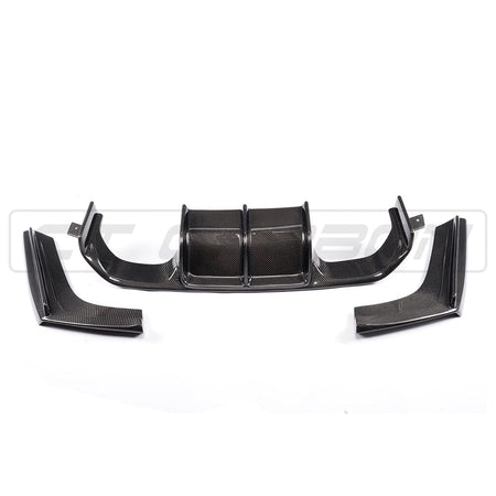 CT CARBON Splitter BMW M4 (F82) COUPE FULL CARBON FIBRE KIT - V1