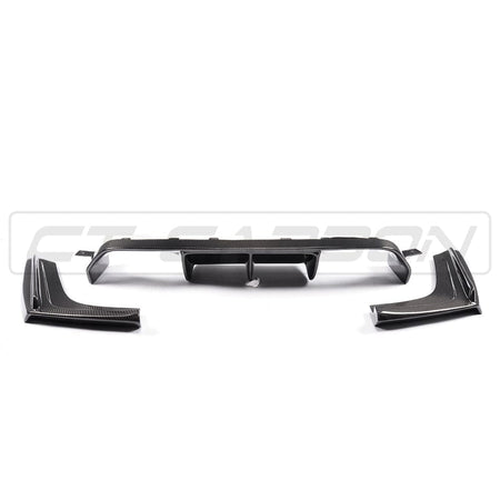 CT CARBON Splitter BMW M4 (F82) COUPE FULL CARBON FIBRE KIT - V1