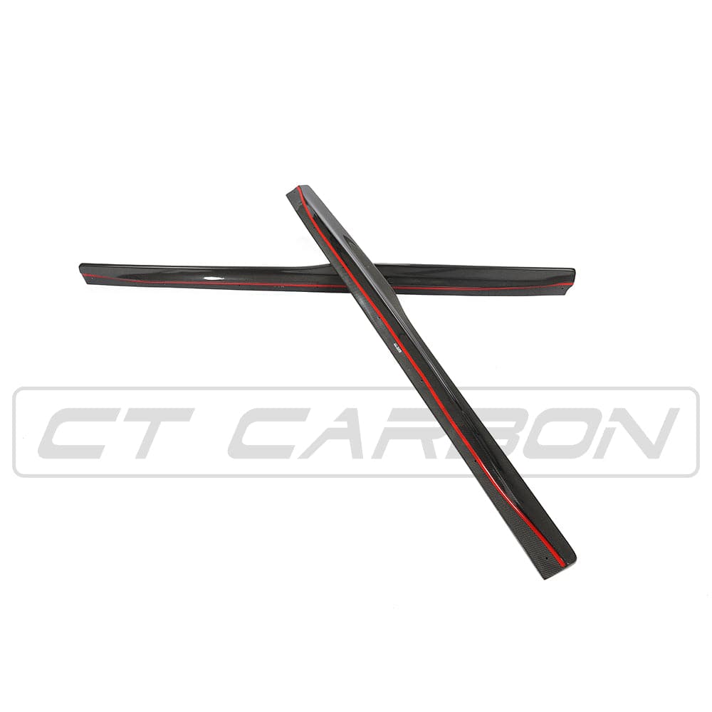 CT CARBON Splitter BMW M4 (F82 F83) CARBON FIBRE SIDE SKIRTS - PS STYLE
