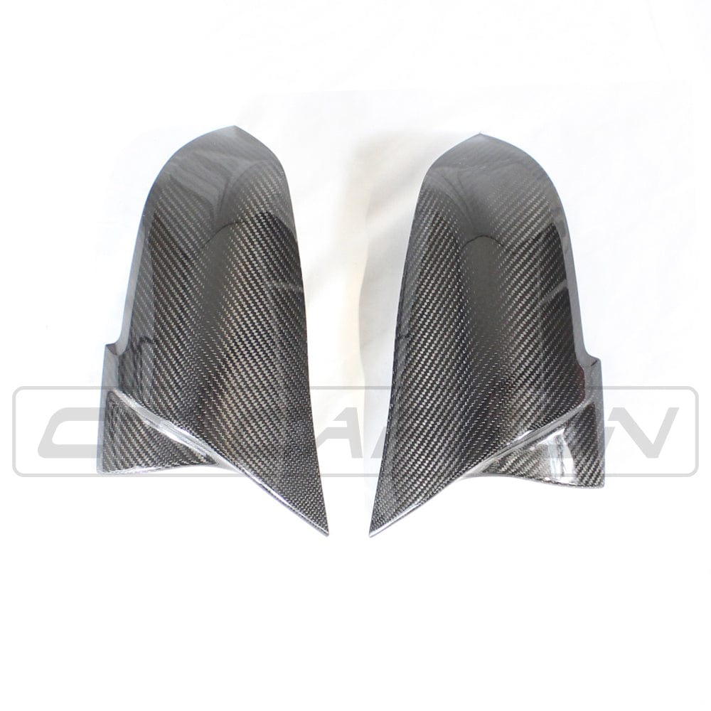 CT CARBON Splitter BMW PRE-PREG CARBON MIRROR REPLACEMENT Fxx 1, 2, 3, 4 SERIES - OEM+ M STYLE