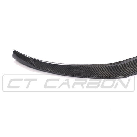 CT CARBON Splitter MERCEDES C43 & C CLASS W205 FACELIFT CARBON FIBRE SPLITTER - CT STYLE