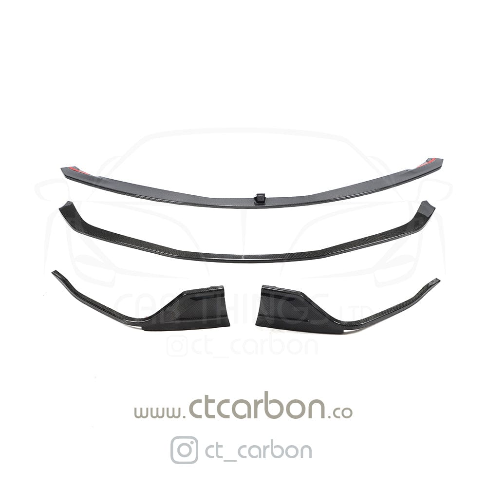 CT CARBON Splitter SUPRA A90 CARBON FIBRE SPLITTER - MZ STYLE