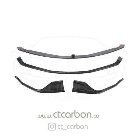CT CARBON Splitter SUPRA A90 CARBON FIBRE SPLITTER - MZ STYLE