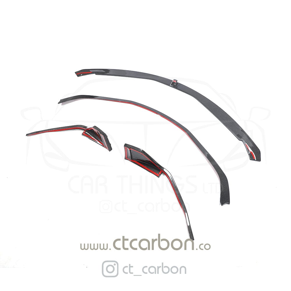 CT CARBON Splitter SUPRA A90 CARBON FIBRE SPLITTER - MZ STYLE