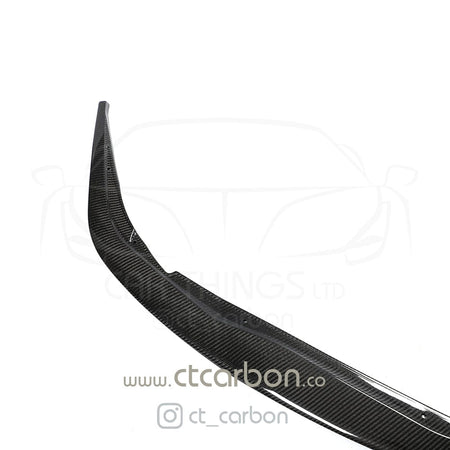 CT CARBON SPLITTER TOYOTA SUPRA A90 CARBON FIBRE SPLITTER - CT CARBON