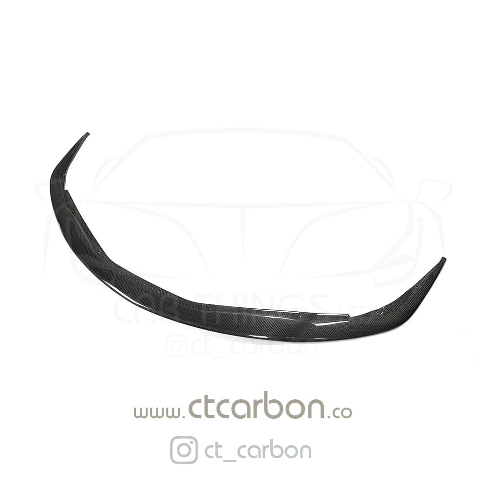 CT CARBON SPLITTER TOYOTA SUPRA A90 CARBON FIBRE SPLITTER - CT CARBON