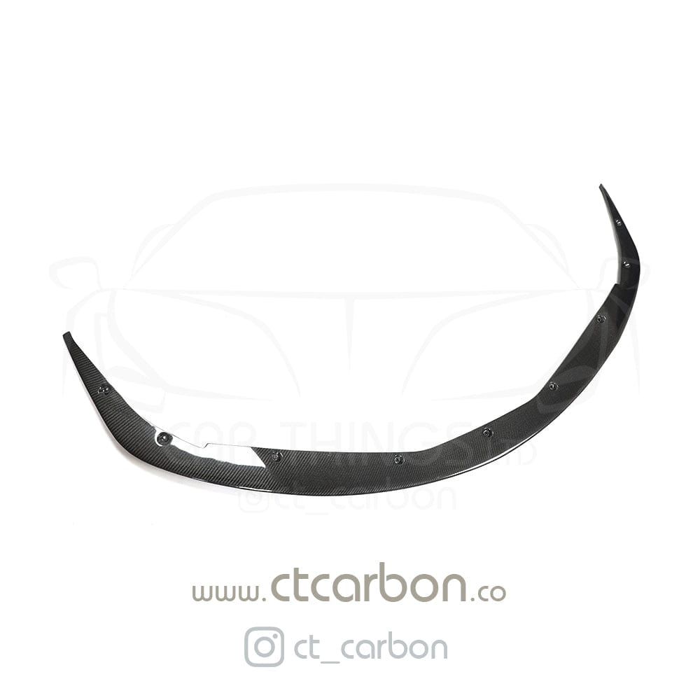CT CARBON SPLITTER TOYOTA SUPRA A90 CARBON FIBRE SPLITTER - CT CARBON