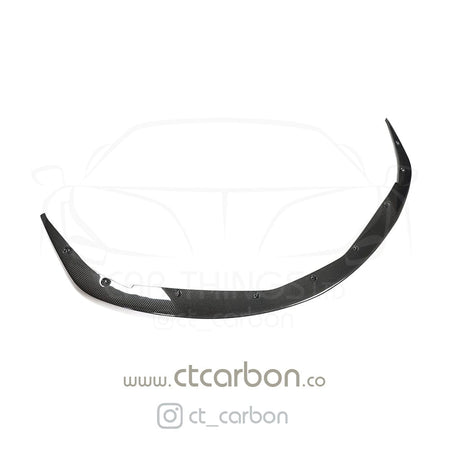 CT CARBON SPLITTER TOYOTA SUPRA A90 CARBON FIBRE SPLITTER - CT CARBON
