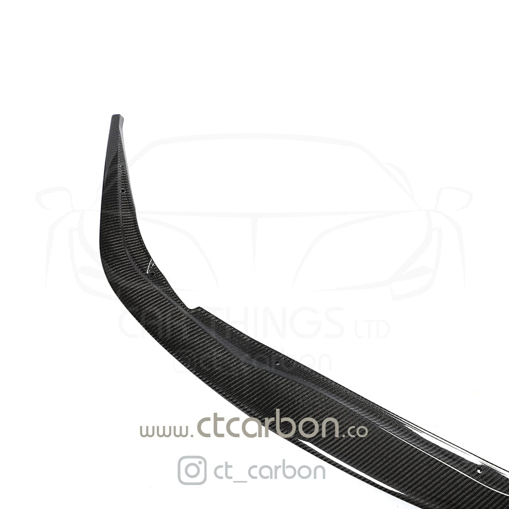 CT CARBON Splitter TOYOTA SUPRA A90 FULL CARBON FIBRE KIT - CT CARBON