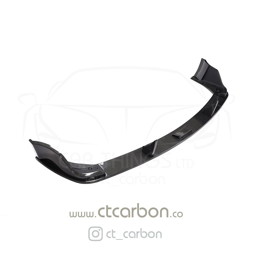 CT CARBON Splitter TOYOTA SUPRA A90 FULL CARBON FIBRE KIT - CT CARBON V2