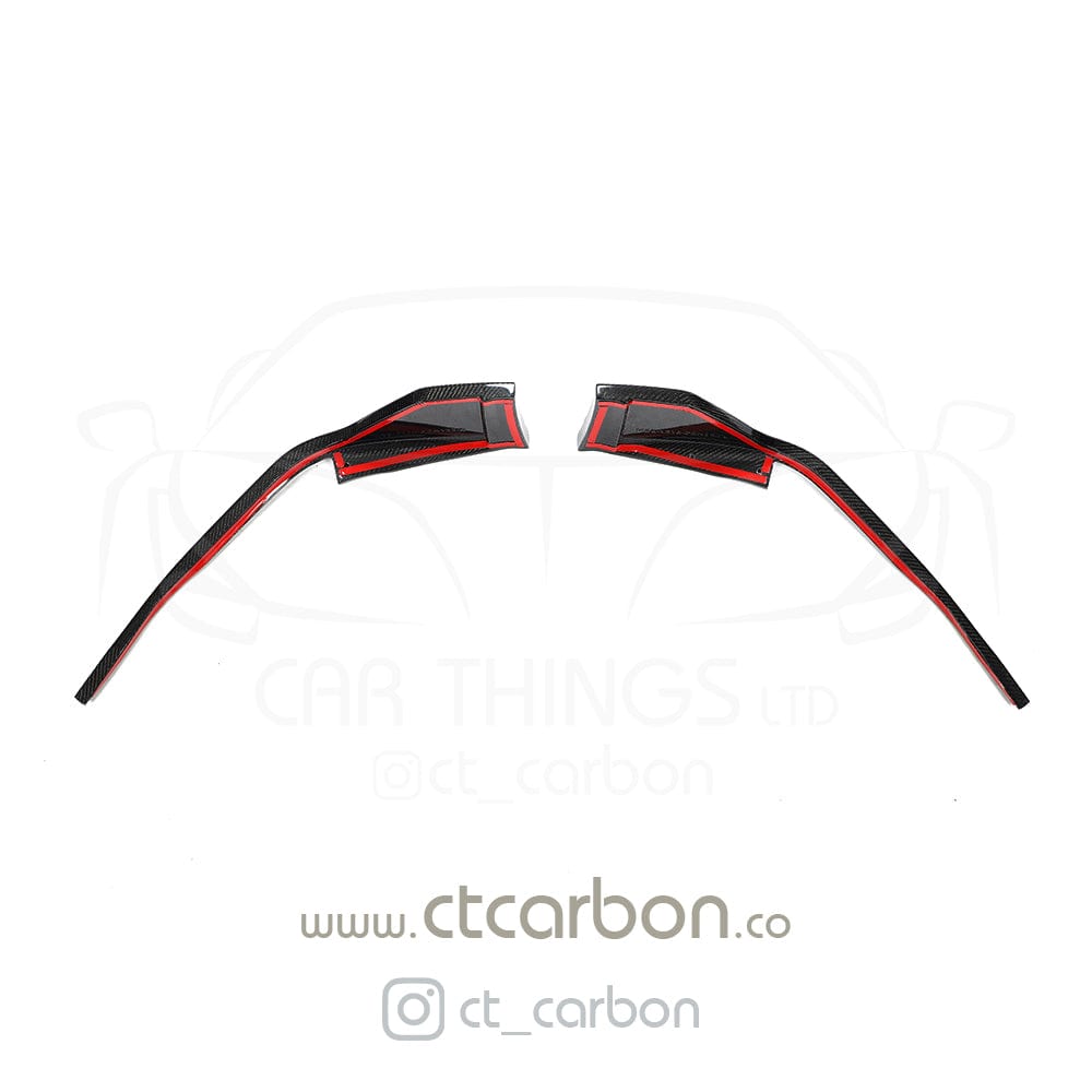 CT CARBON Splitter TOYOTA SUPRA A90 FULL CARBON FIBRE KIT - CT CARBON V2