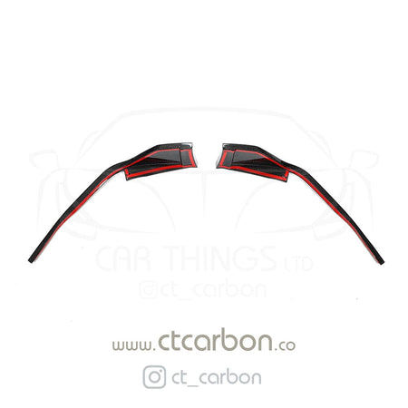 CT CARBON Splitter TOYOTA SUPRA A90 FULL CARBON FIBRE KIT - CT CARBON V2