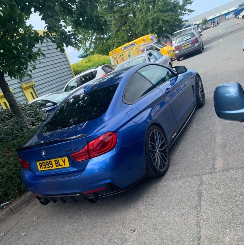 CT CARBON SPOILER BMW F32 4 SERIES CARBON FIBRE SPOILER - PS STYLE