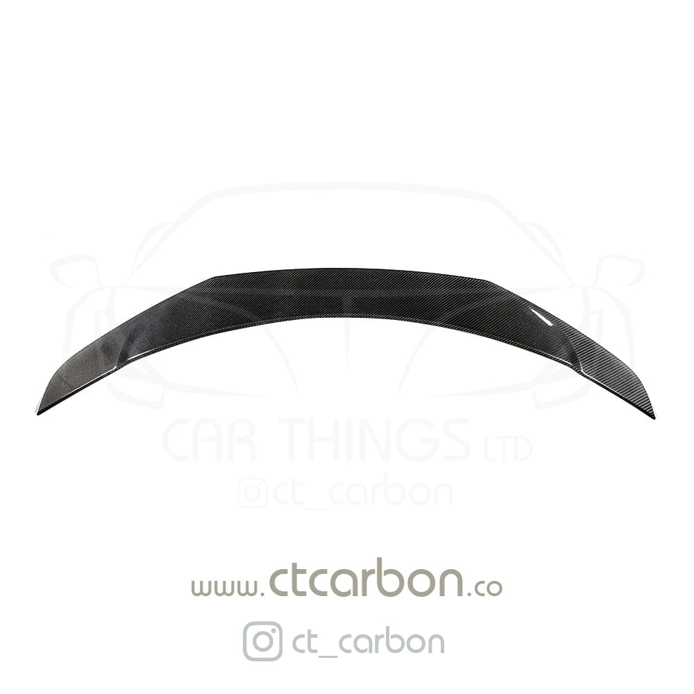 CT CARBON SPOILER TESLA MODEL 3 CARBON FIBRE SPOILER - V STYLE
