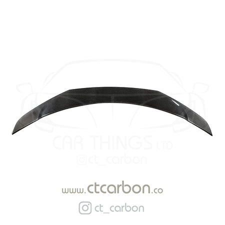 CT CARBON SPOILER TESLA MODEL 3 CARBON FIBRE SPOILER - V STYLE